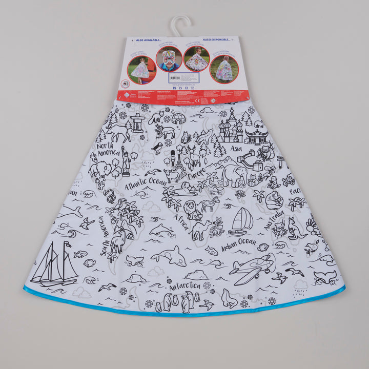 Colour-A-Cape Around the World-Size 4-7