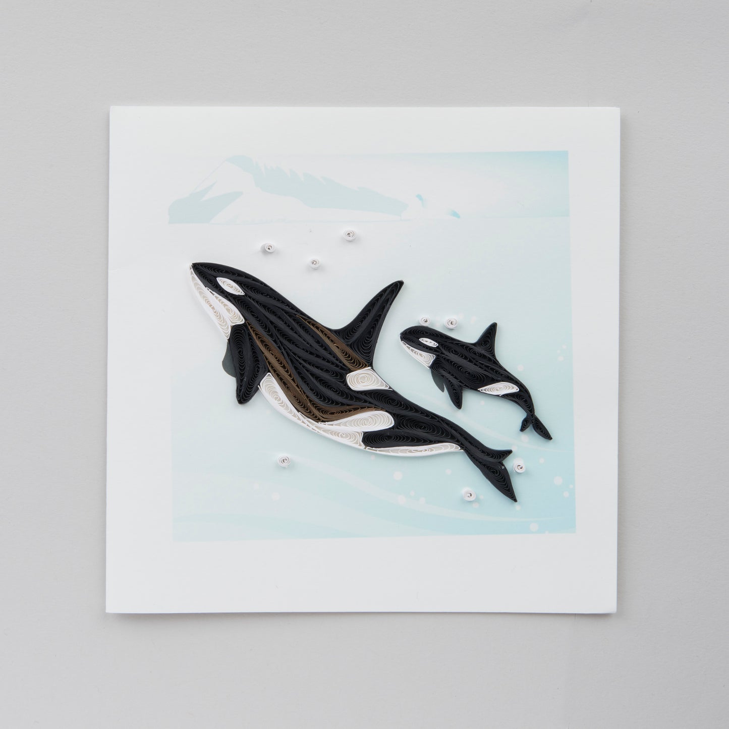 Card - Orca Pair