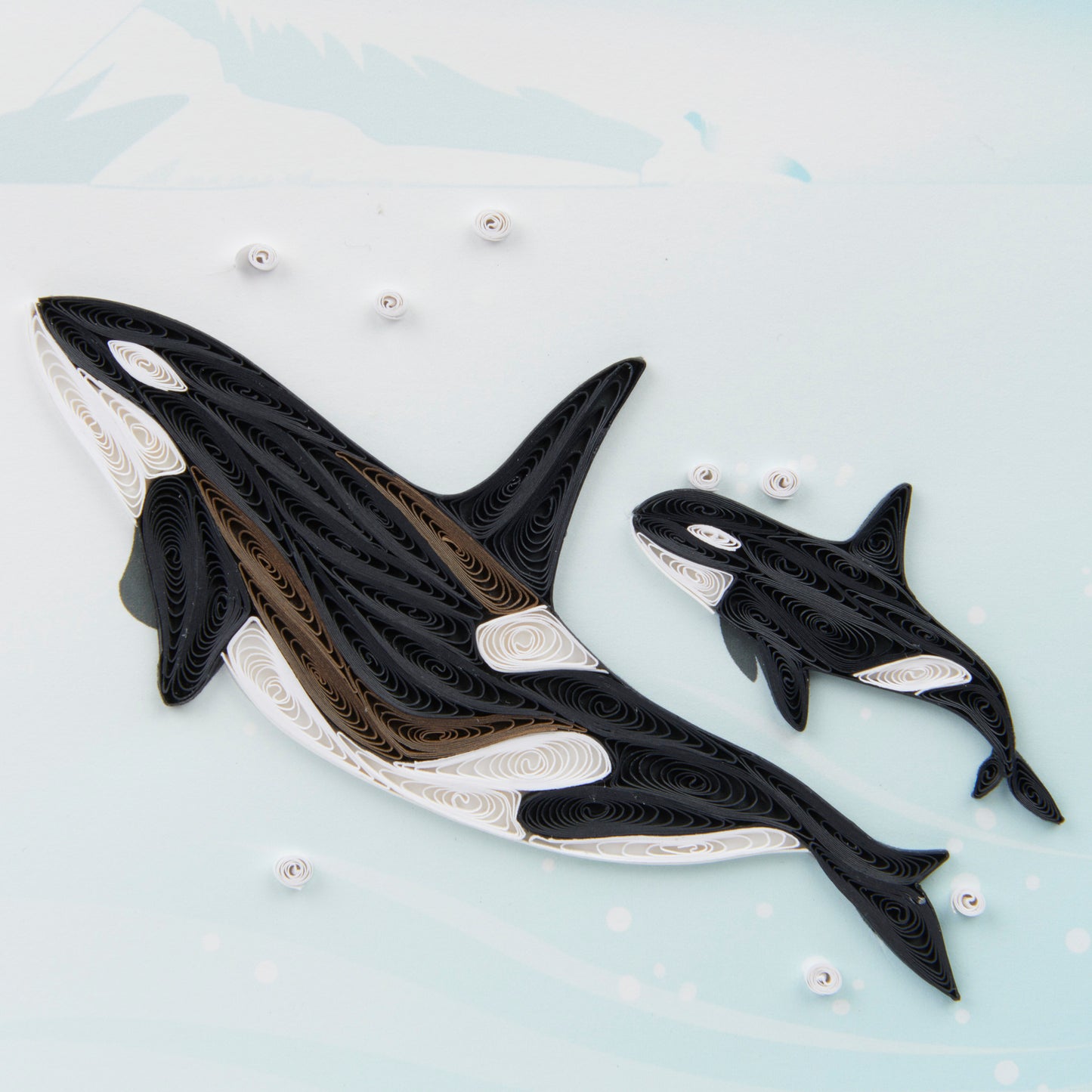 Card - Orca Pair