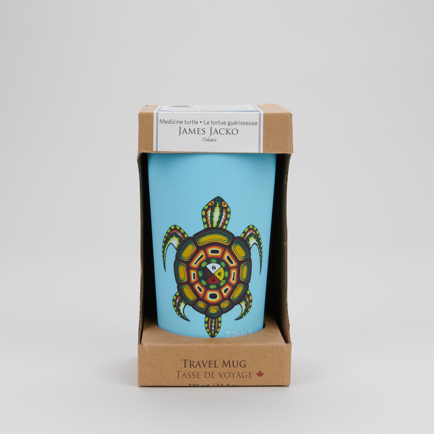 Medicine Turtle Travel Mug