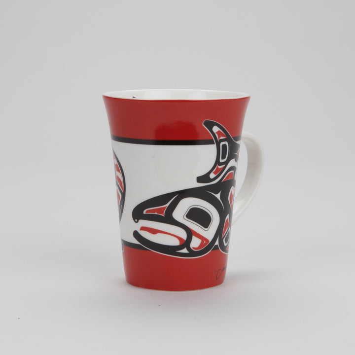 Salmon Porcelain Mug