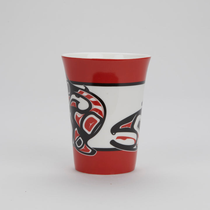 Salmon Porcelain Mug