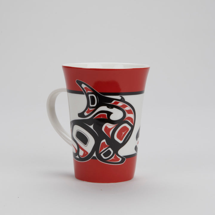 Salmon Porcelain Mug