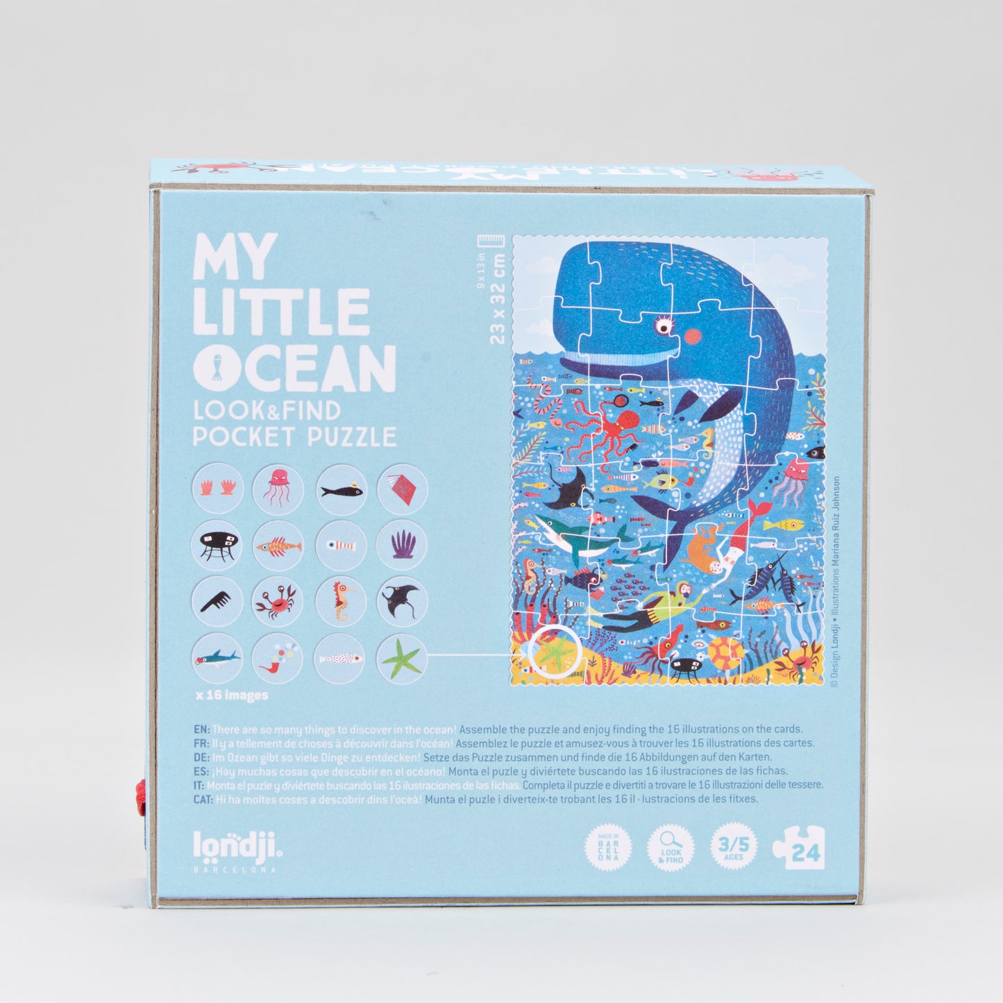 My Little Ocean - Look & Find Pocket Puzzle