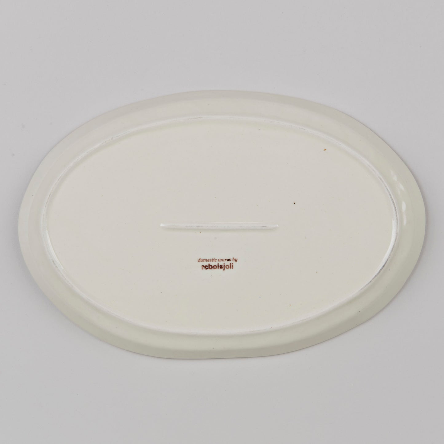 Platter Ceramic Whale Bubble