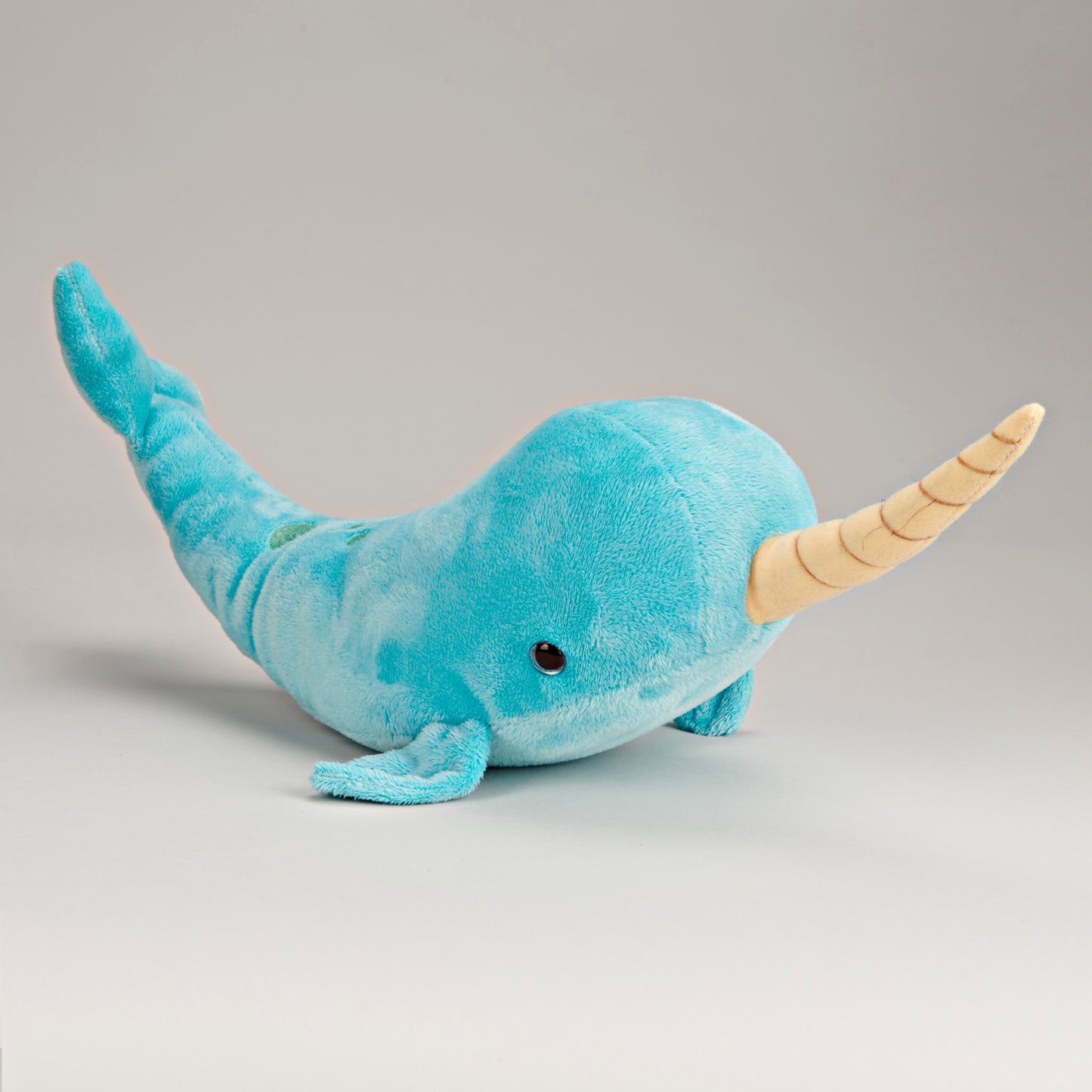 Peluche - Spike Narwhal Turquoise, Medium
