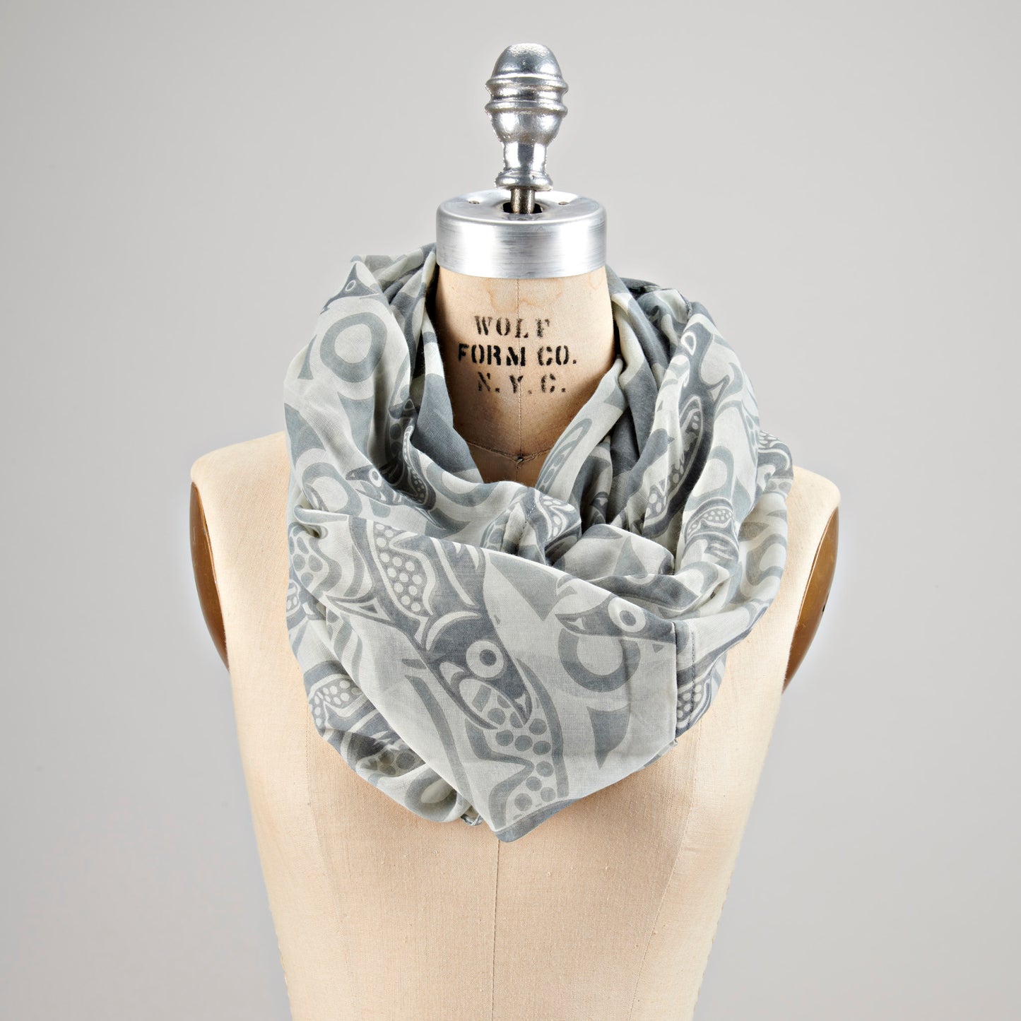Infinity Shawl - Salmon