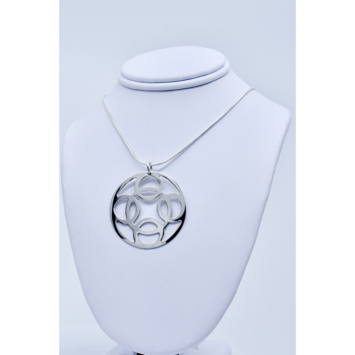 Pendentif classique en argent sterling