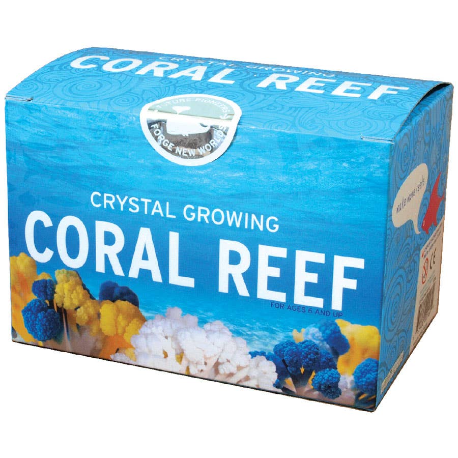 CRYSTAL GROWING CORAL REEF