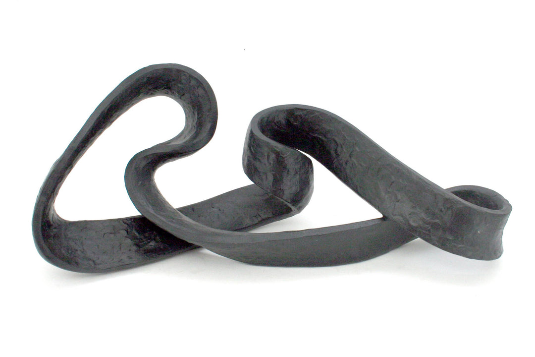 Anneau noir abstrait