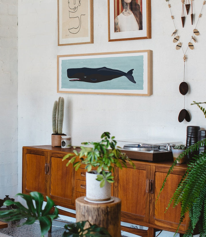 Peinture à numéros - Baleine géante
