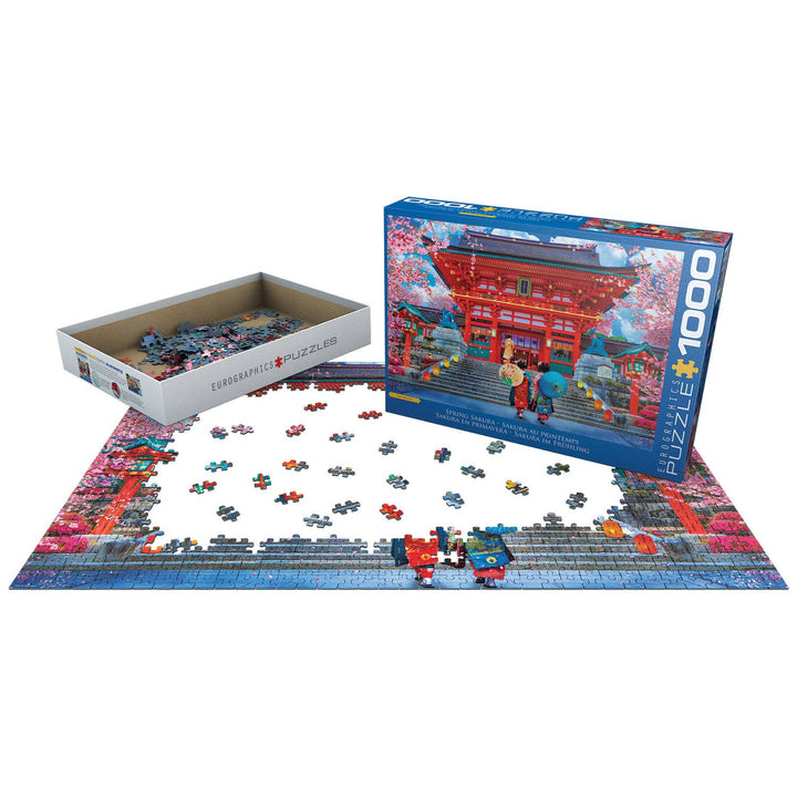 Spring Sakura Puzzle