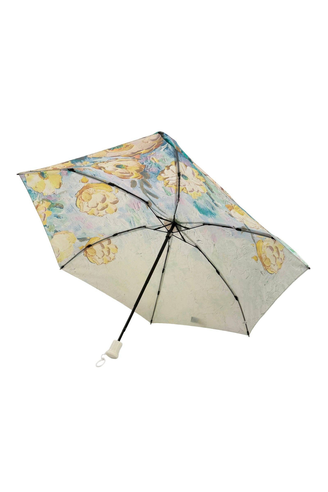 Floral Oil Painting Umbrella with Travel Case (Mini)