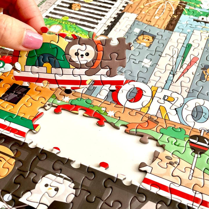 1000 pieces Toronto in Motion Jigsaw Puzzle