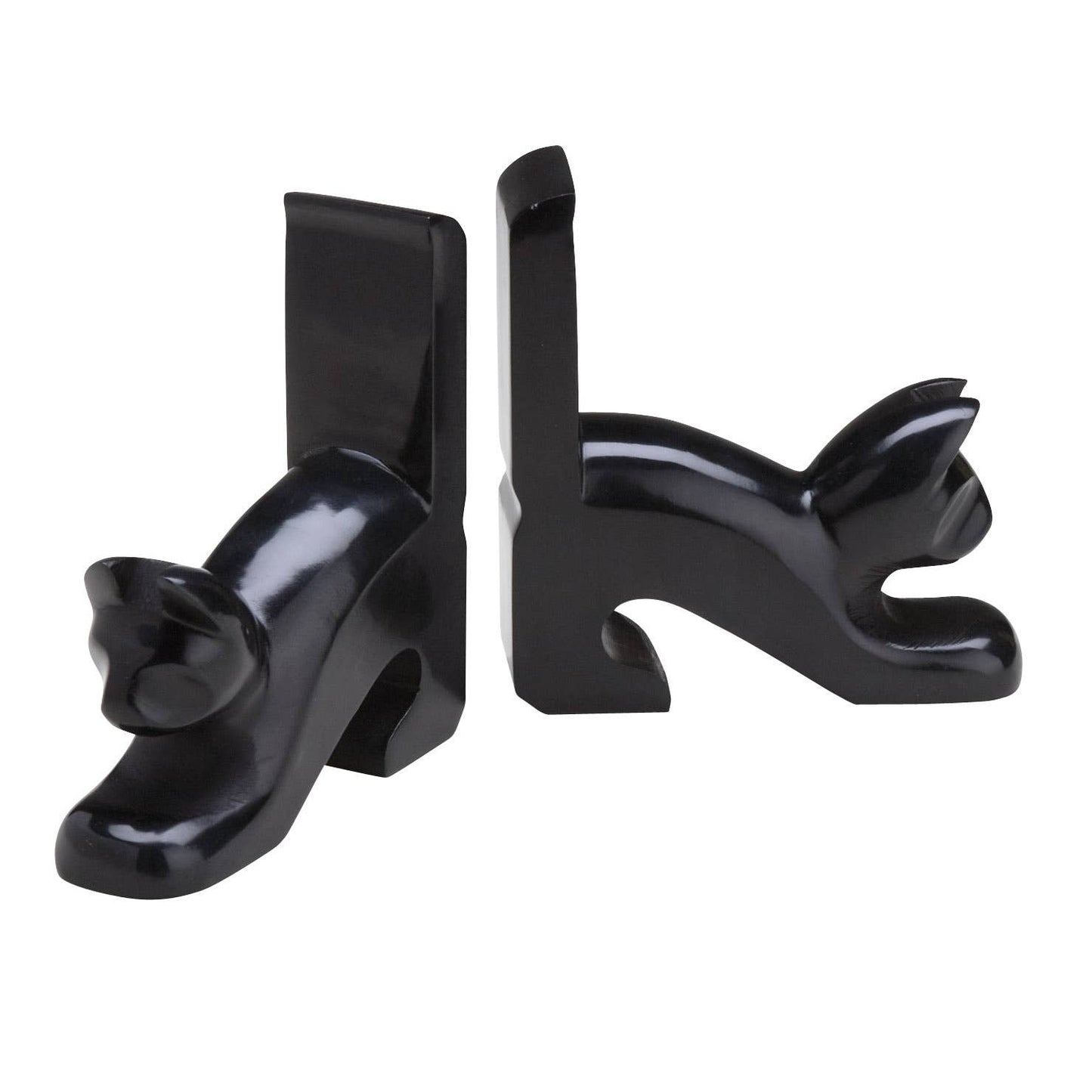 Playful Cat Bookends