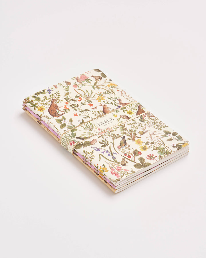 FABLE Meadow Creatures Notebooks - Pack Of 3