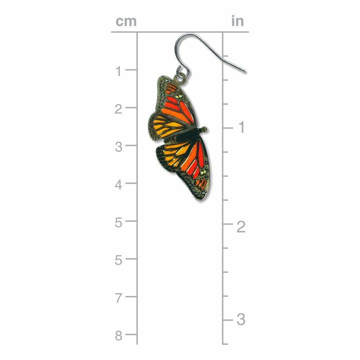 Monarchs - Giclee Print Earrings