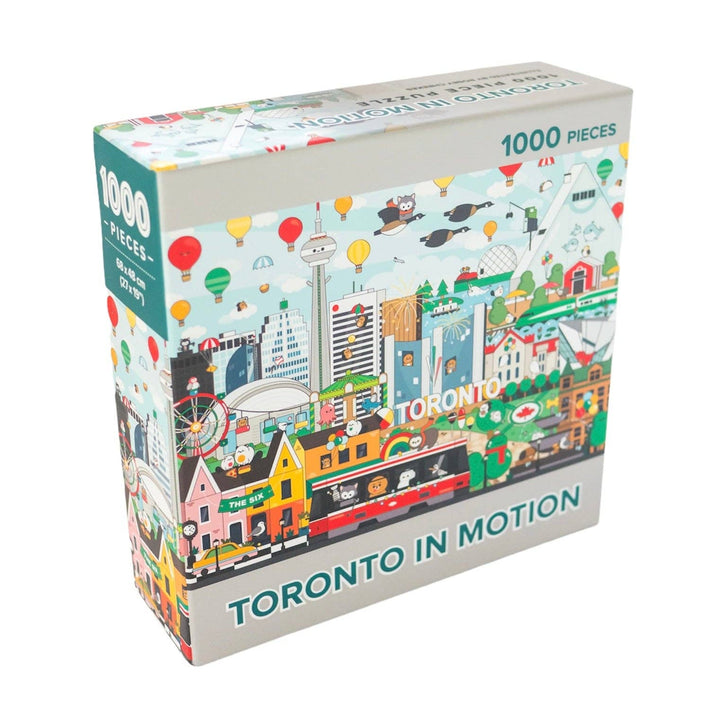 1000 pieces Toronto in Motion Jigsaw Puzzle