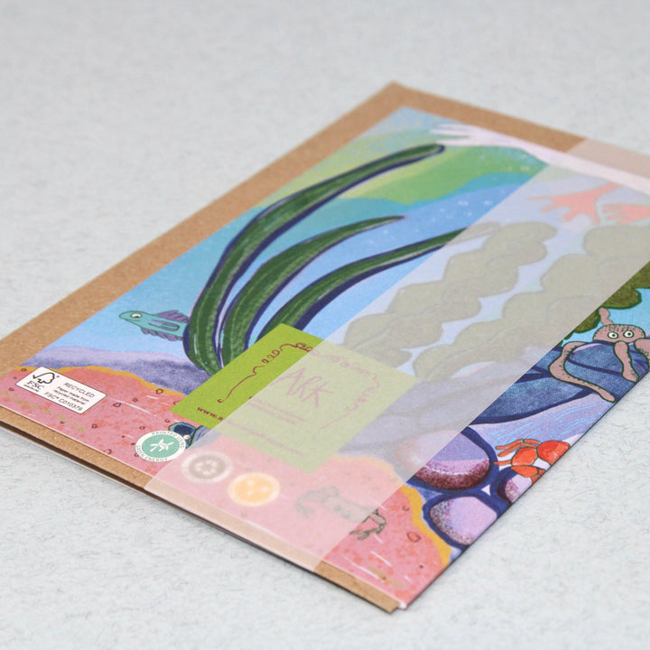 Best Fishes A6 Greetings Card