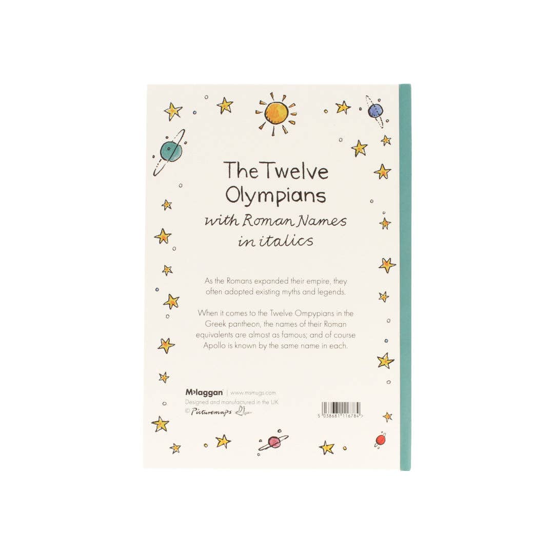 Greek Gods & Goddesses A5 Hardback Notebook