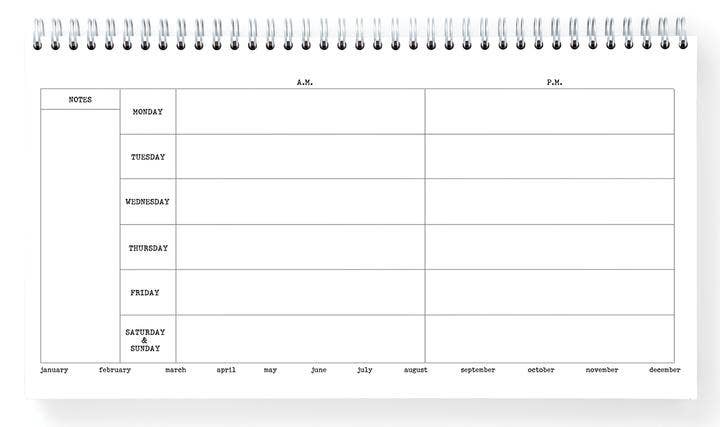 Feathers Weekly Planner