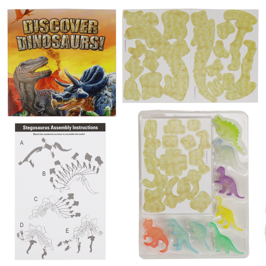 Lets Make Discover Dinosaurs Guidebook & Activity Set