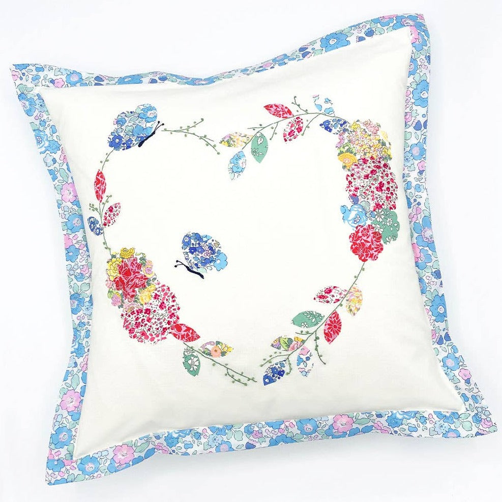 Liberty Tana Lawn® Fabric Tender Heart Cushion Sewing Kit