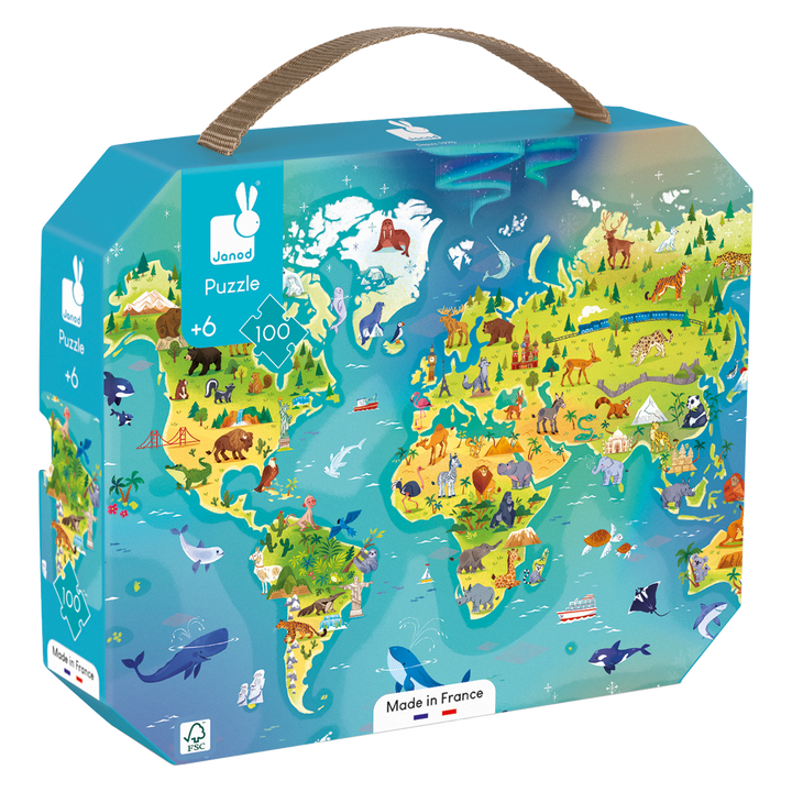 WORLD Puzle 100pc