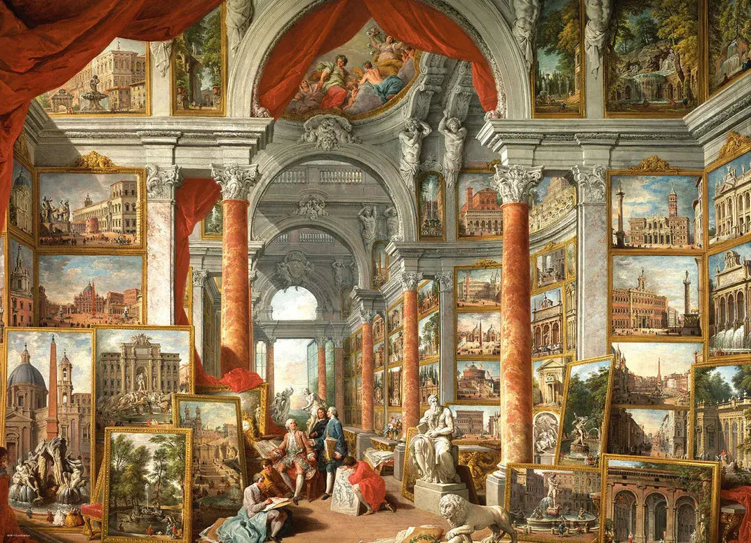 Gallery of Views of Modern Rome Puzzle