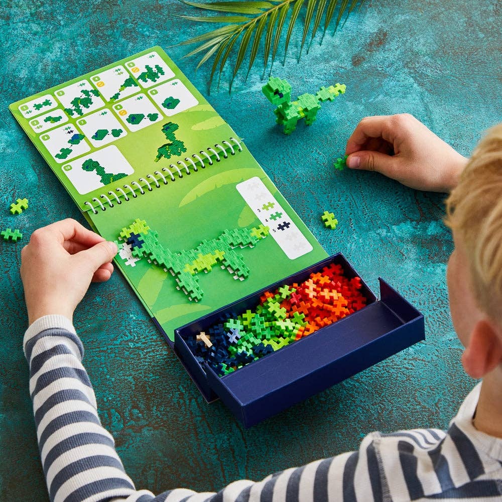 PUZZLE BY NUMBER - ACTIVITY PAD - DINOSAURS - 125pcs