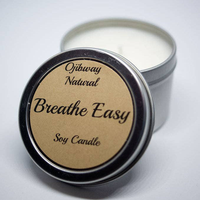 Ojibway Natural - Breathe Easy - Soy Candle