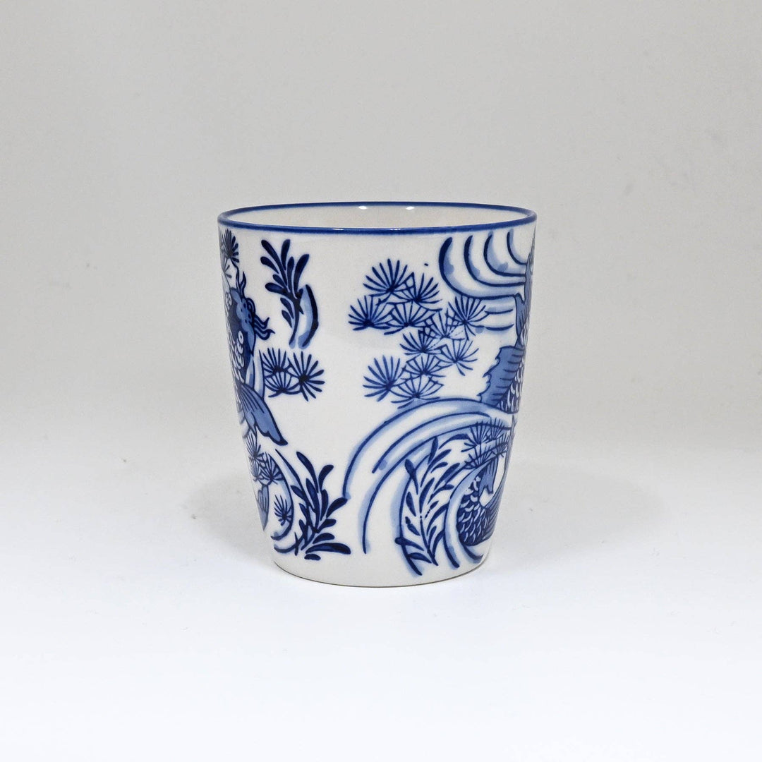 Koi Fish 12oz 4"H Porcelain Mug