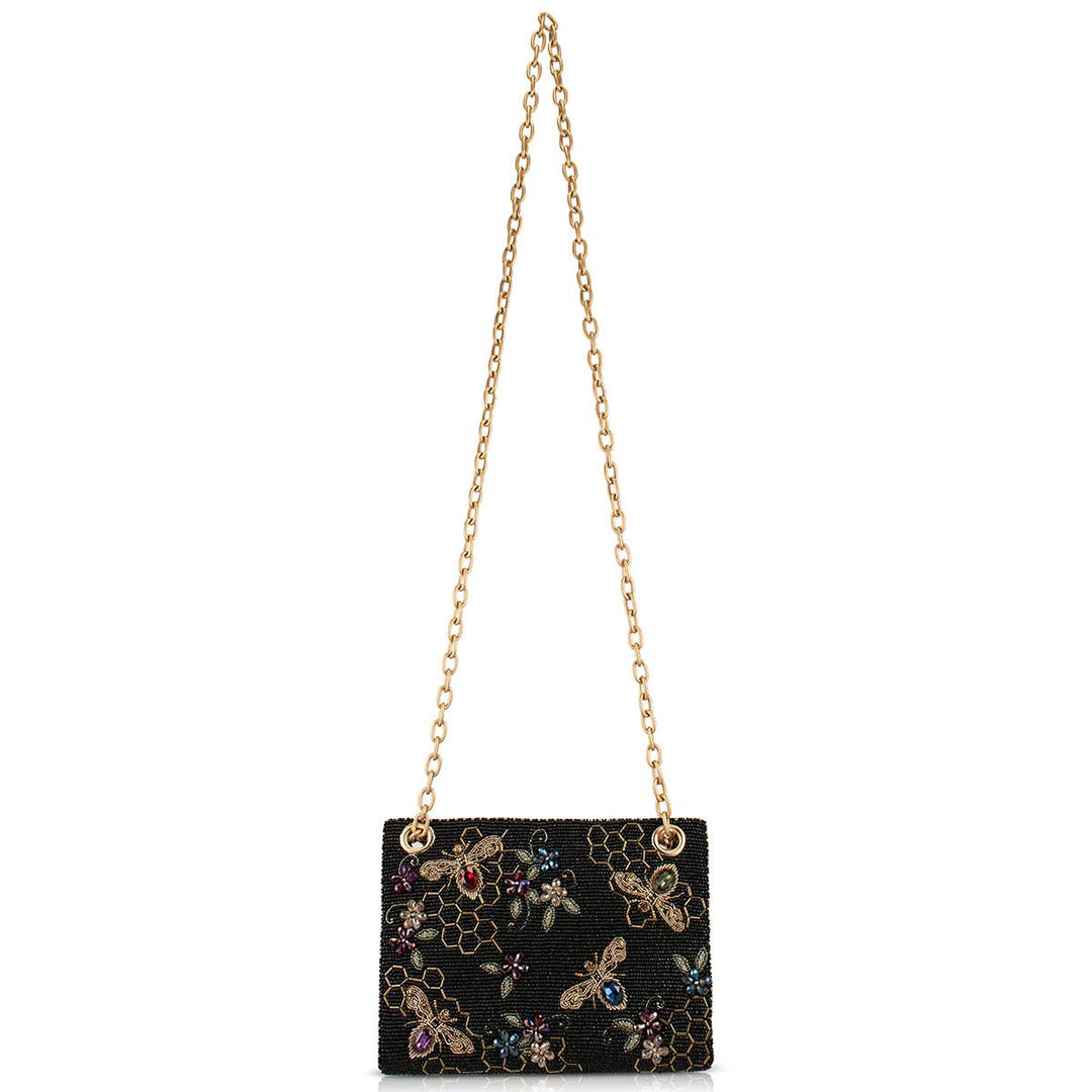 Haute Hive Bees and Honeycomb Handbag