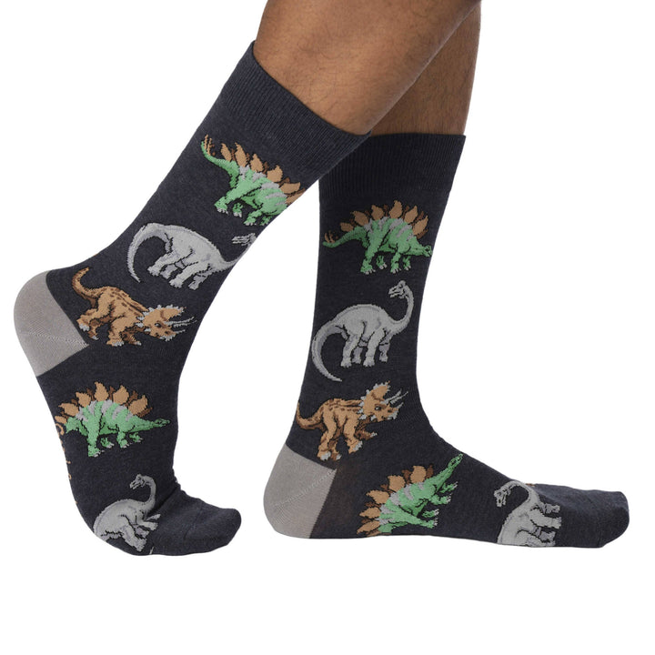 Men's Jurassic Dinosaurs Socks 7-12
