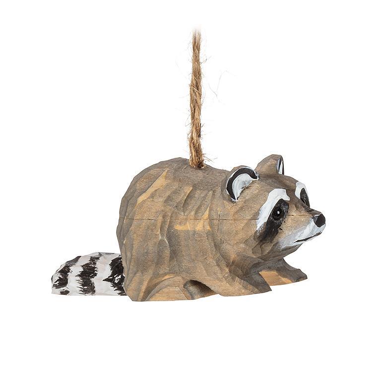 Ornement sculpté en raton laveur