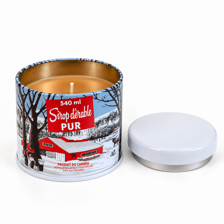 Maple Syrup Candle – Travel Tin