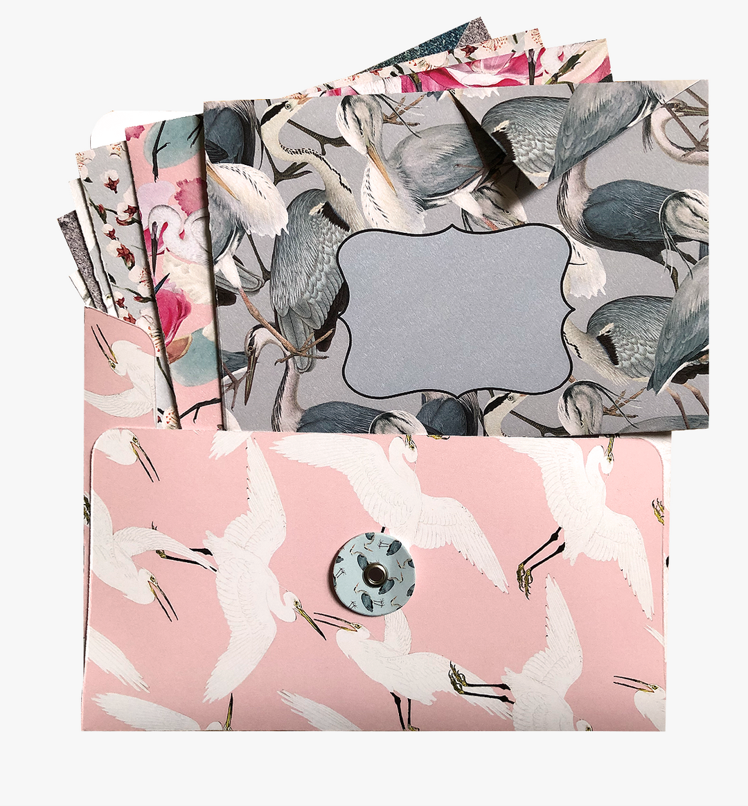Cranes - Themed Origami Snail Mail Set