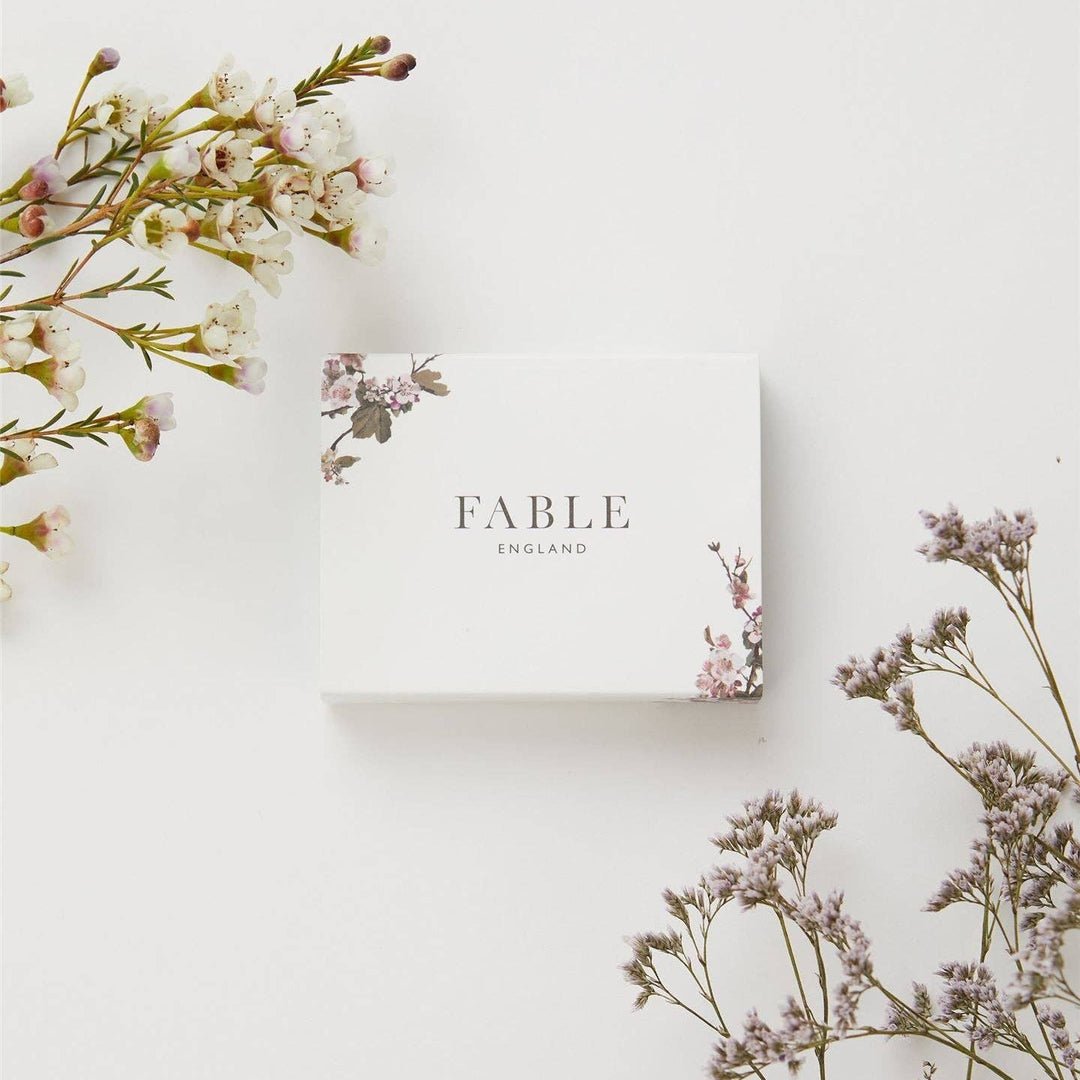 FABLE Bluebell Charm Huggie Earrings