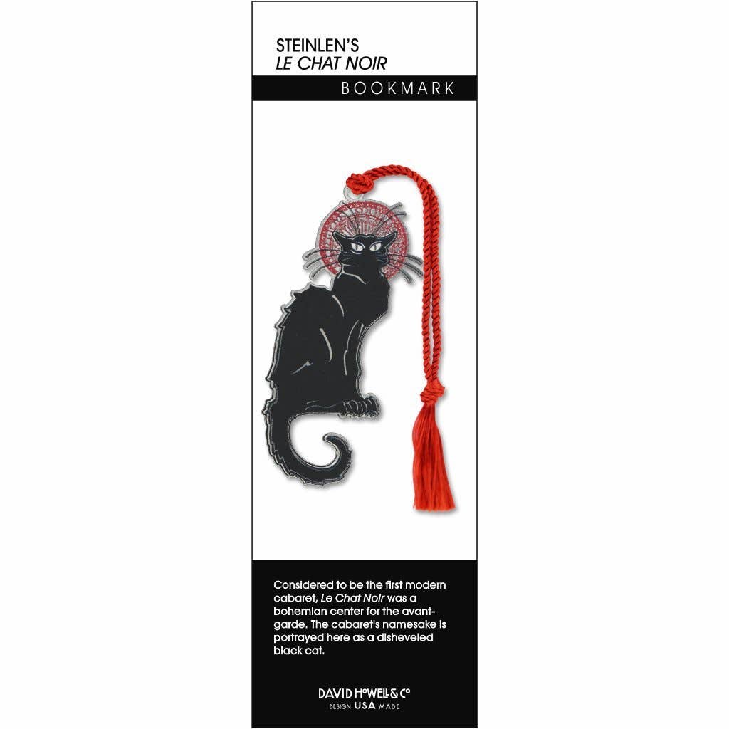 Le Chat Noir Metal Bookmark