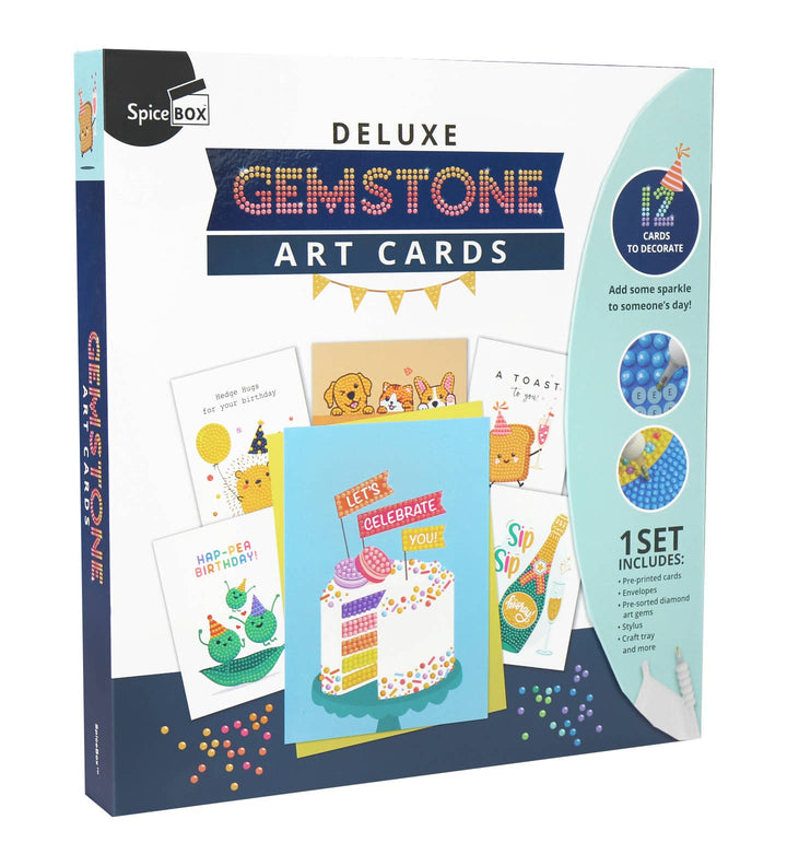 Sketch Plus Deluxe Gemstone Art Cards Complete Craft Set