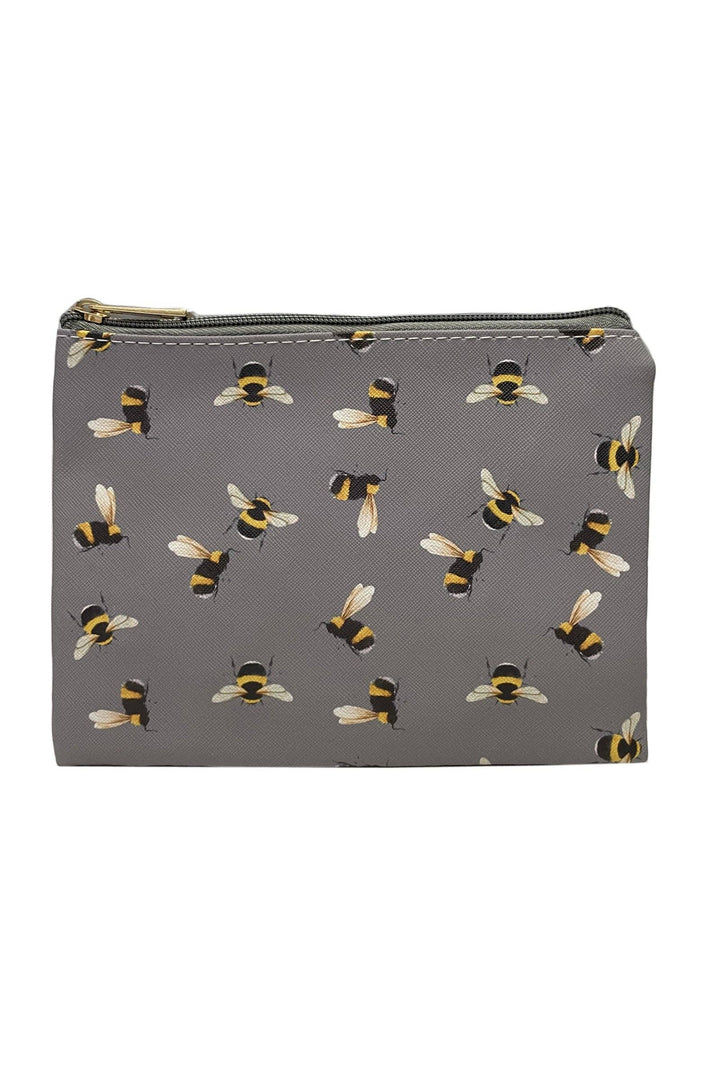 Bee Print Bag Collection - Grey