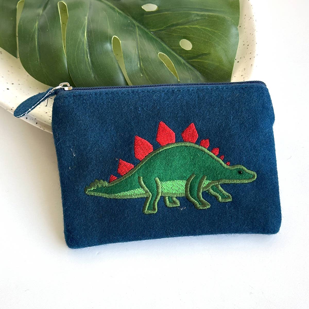 stegosaurus coin purse