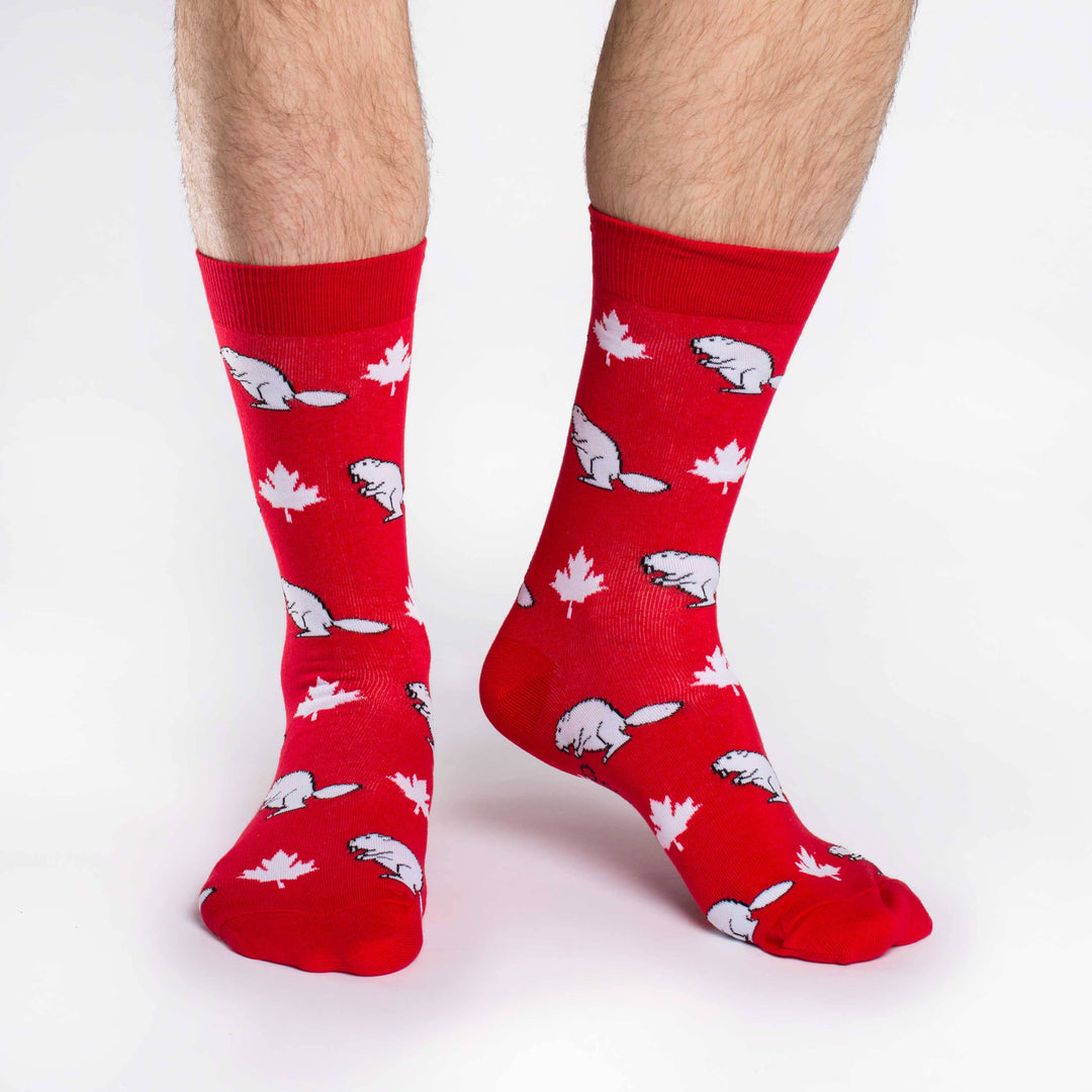 Men's Canada Beaver Socks 7-12