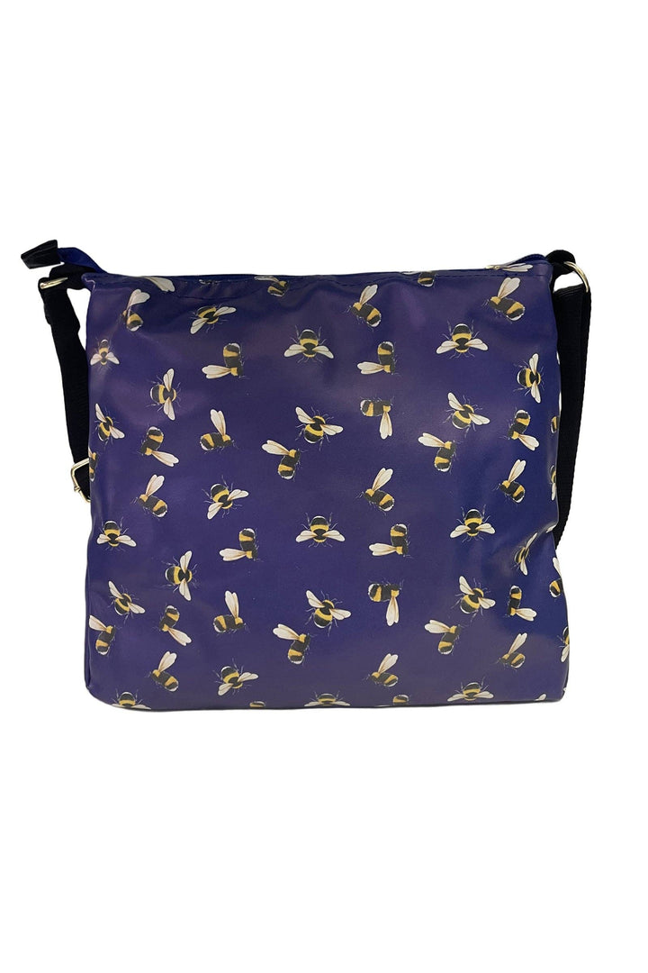 Bee Print Bag Collection - Navy
