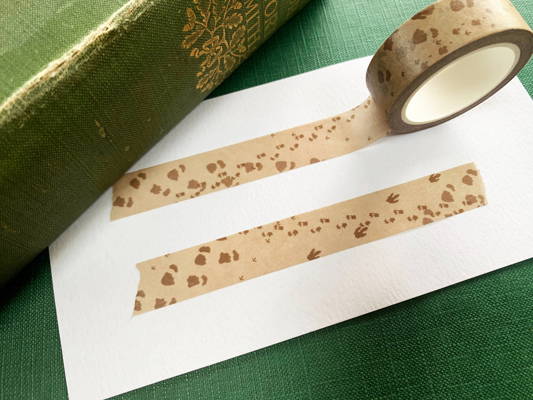 Dinosaur Footprints Washi Tape