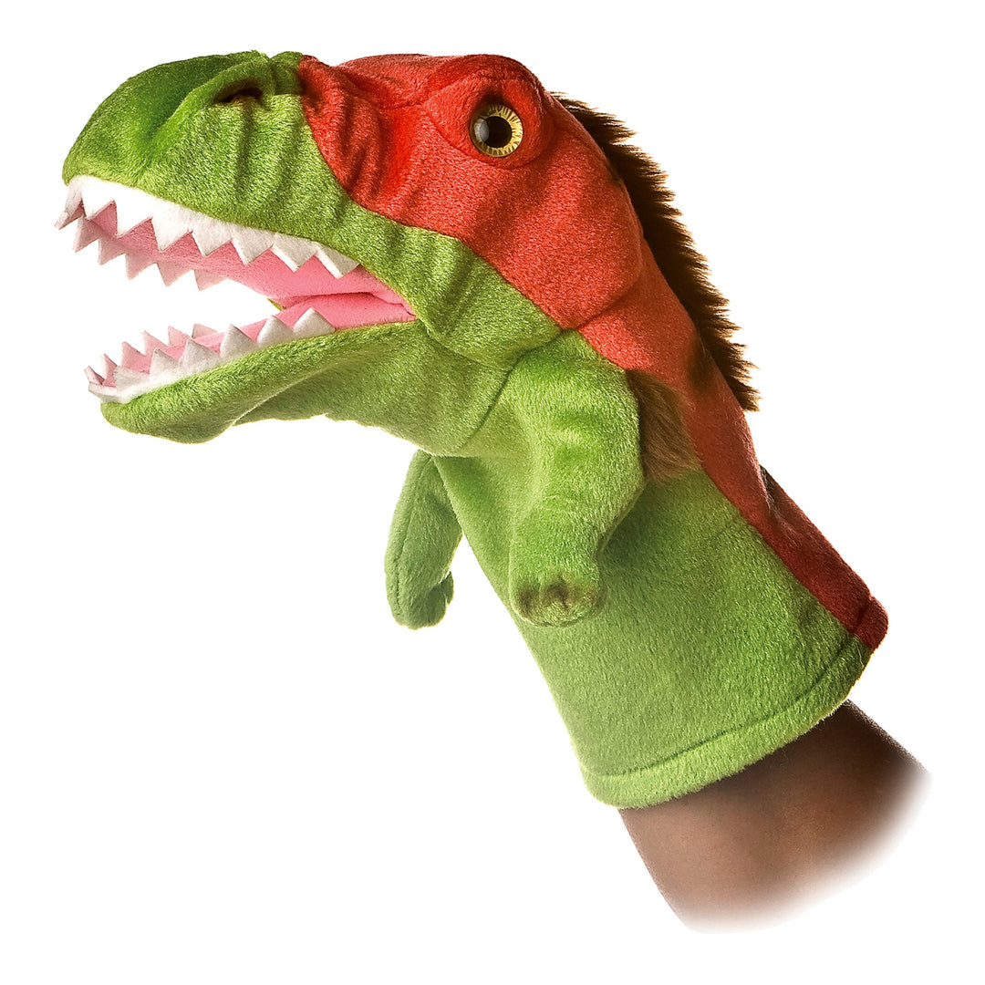 Plush Puppet Velociraptor 10"