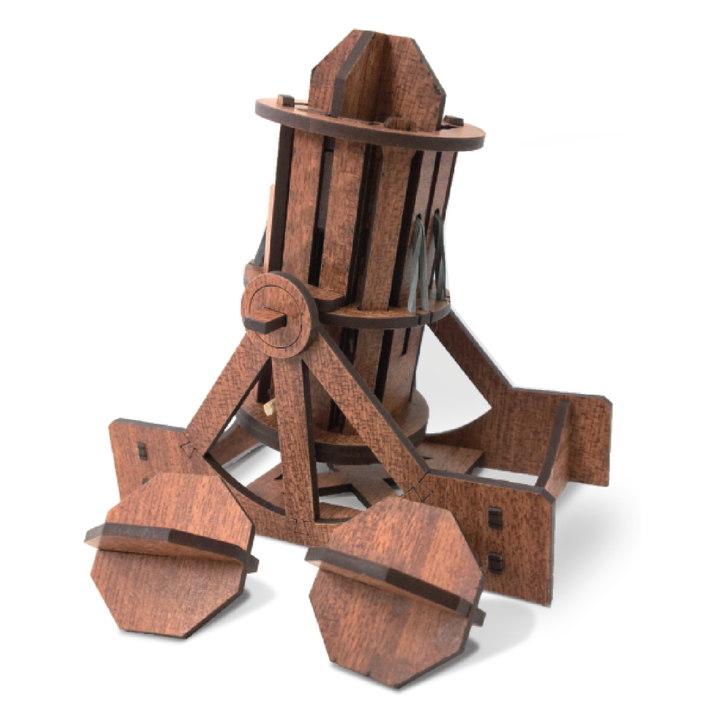Mini Cannon : Wooden Engineering Model Building Kit