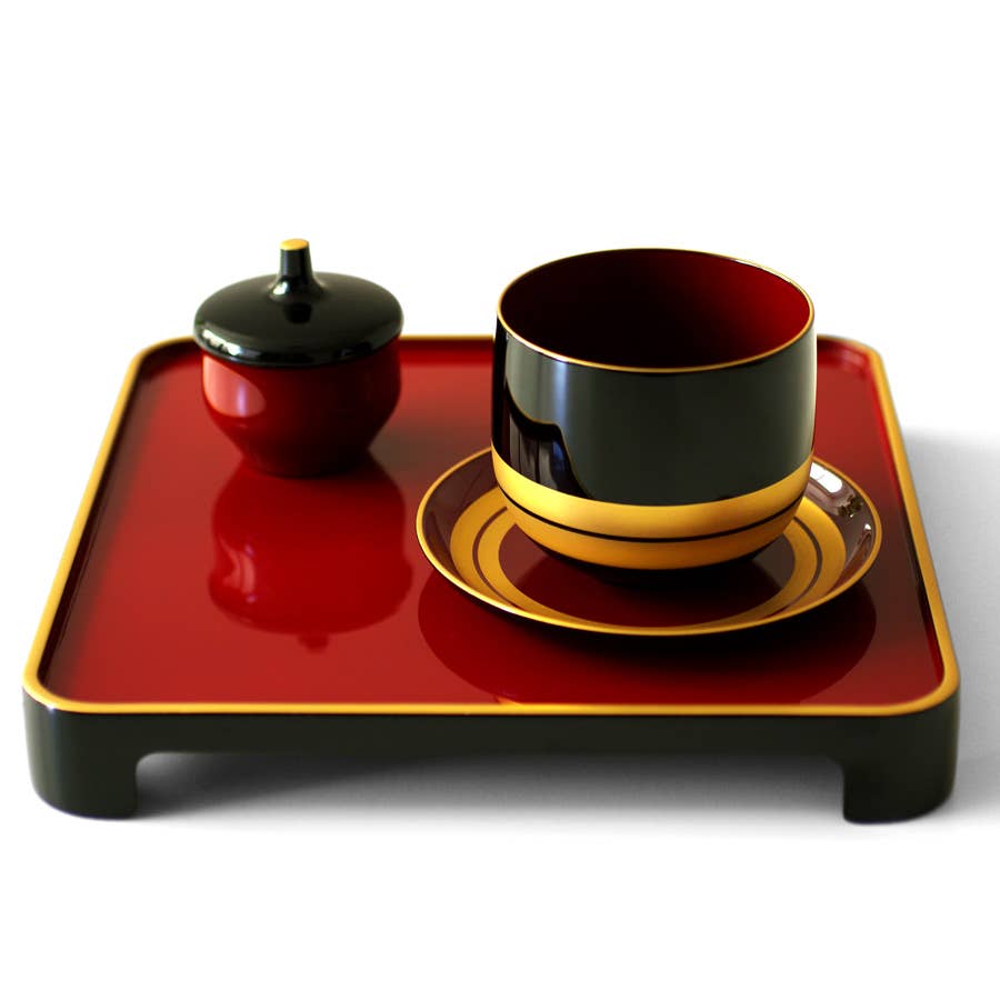 Tray "KINSEN"  | Urushi Lacquer Craft