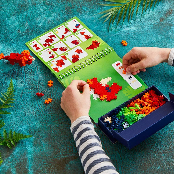 PUZZLE BY NUMBER - ACTIVITY PAD - DINOSAURS - 125pcs