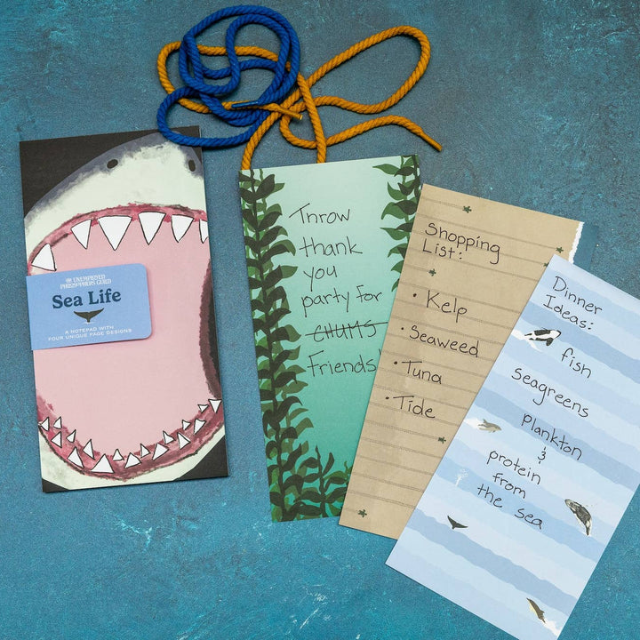 Sea Life Notepad
